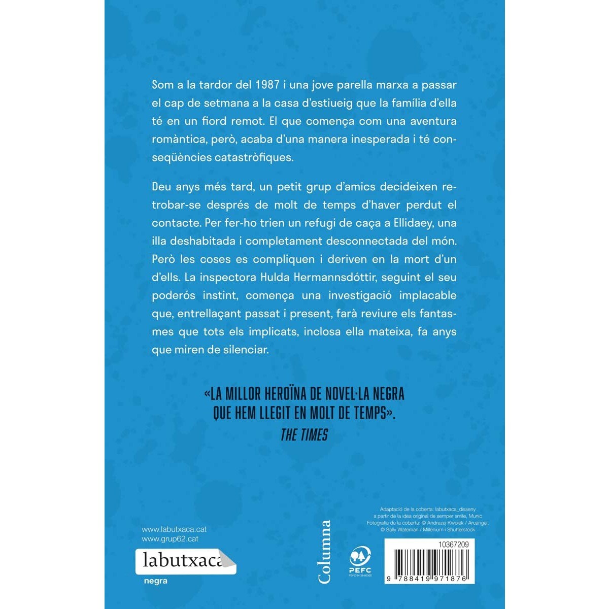 L'illa (Sèrie Inspectora Hulda 2) (Bolso) 2