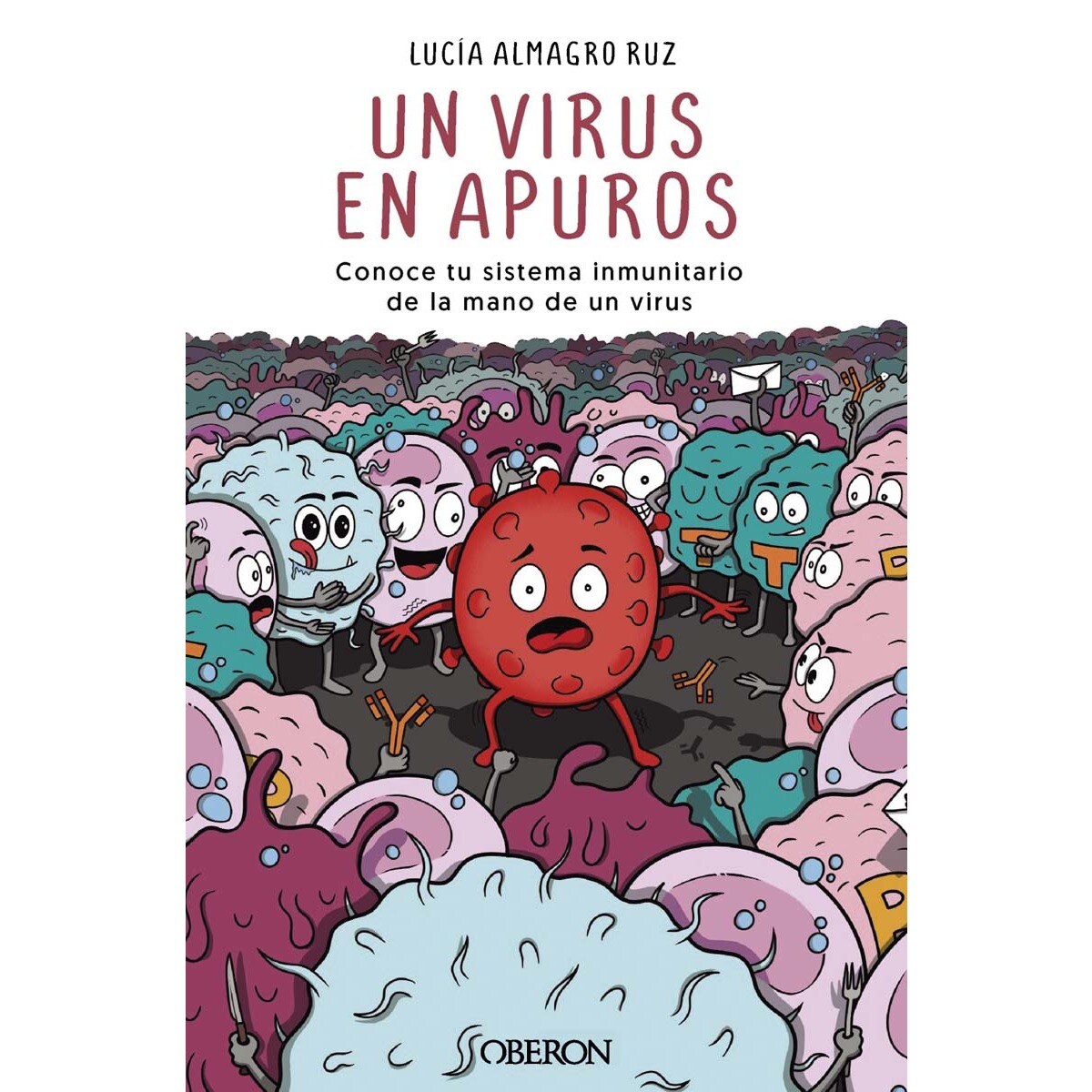 Un virus en apuros (Capa mole com abas) 1