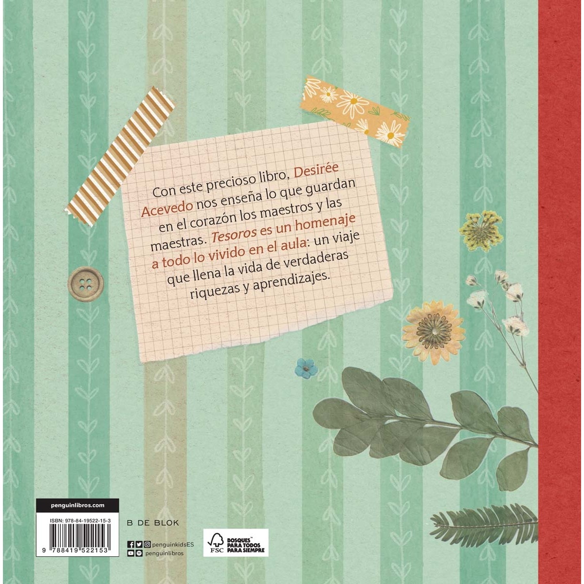 Tesoros: El regalo de fin de curso ideal para profesores y profesoras (Capa dura) 5