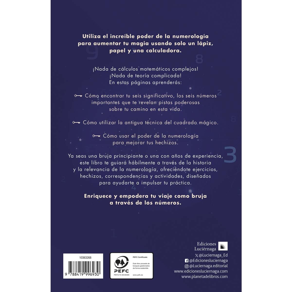 La senda oculta de los números: Potencia tu magia con la numerología de las brujas (Capa mole com abas) 2