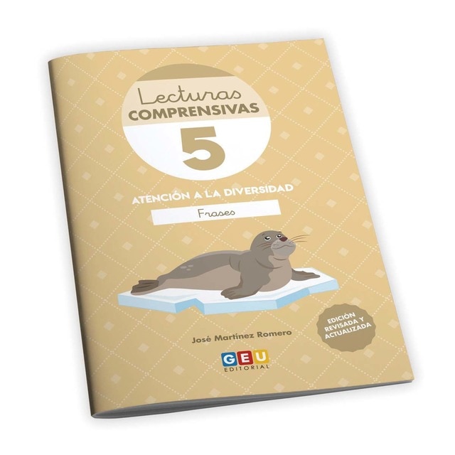 Imagen 0 de Lecturas comprensivas 5. Cuaderno de refuerzo escolar I 1º de primaria I Ejercicios de comprensión lectora. Leo frases. Pauta Cuadrícul  (Tapa blanda)