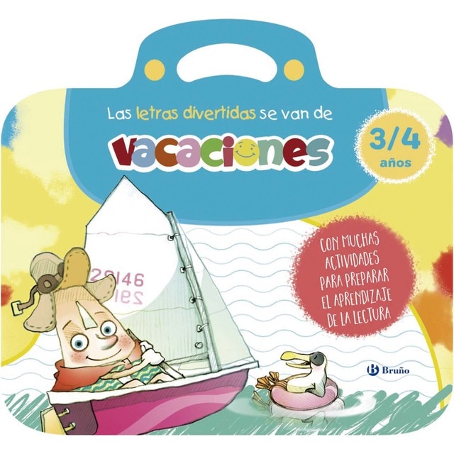 Imagen 0 de Las letras divertidas se van de vacaciones. 3-4 años: Con muchas actividades para preparar el aprendizaje de la lectura