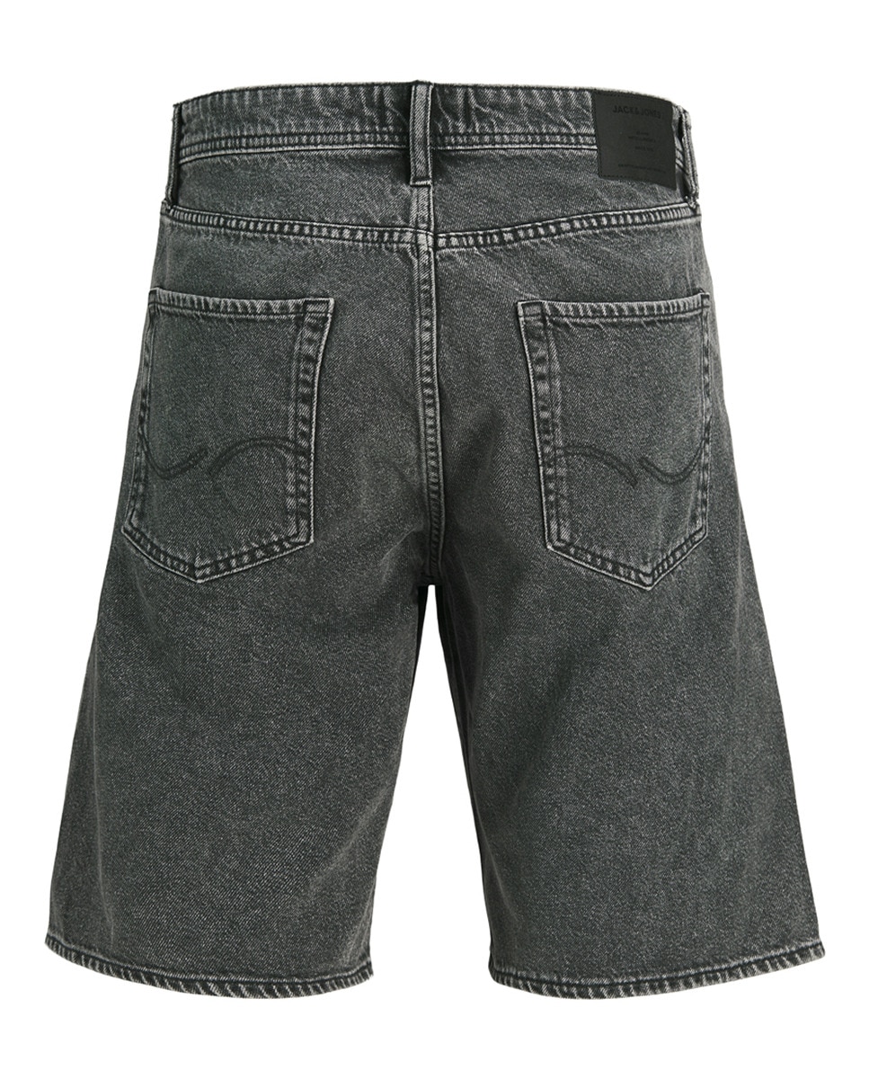 Bermudas de Ganga Baggy Fit Preto-8