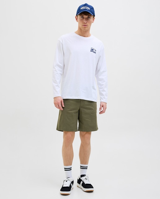 Imagen 0 de Bermuda de hombre relaxed fit tipo chino
