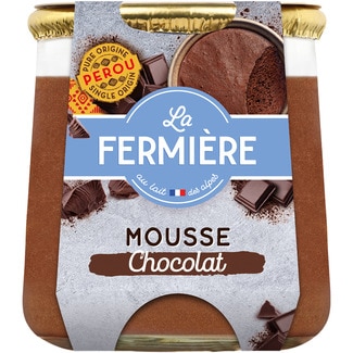 mousse de chocolate tarro 70 g - La Fermiere