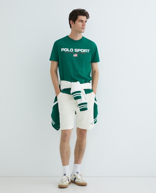 Imagem 0 de T-shirt de Algodão Polo Sport