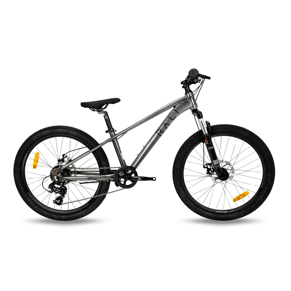 Bicicleta de niños PRO0-24-P-4 Rali Plateado-1