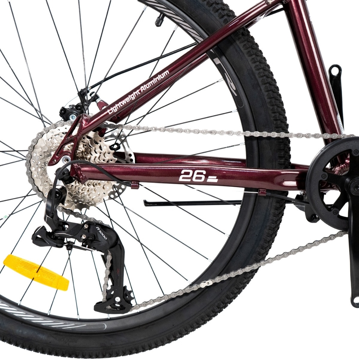 Bicicleta de niños PRO0-26S-B-4 Rali Rojo / Morado-3