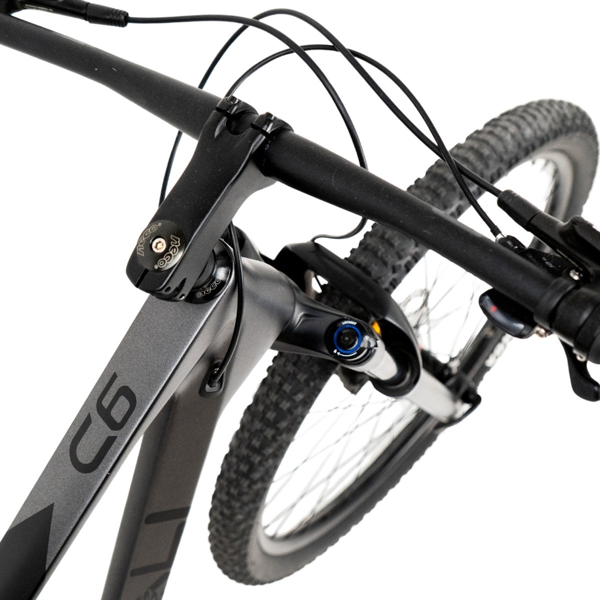 Bicicleta de montaña C6 29" Carbono Rali Negro / Gris-2