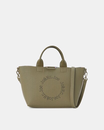 Imagen 0 de Bolso de mano logo en tachas