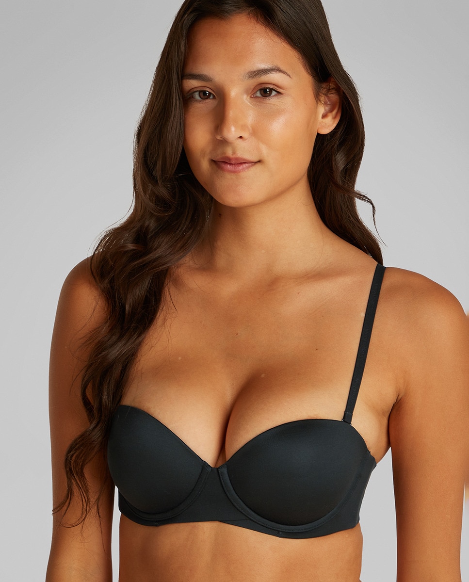 Soutien sem Alças com Push-Up Perfectly Fit Preto-1