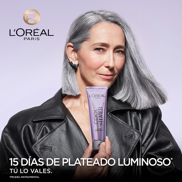 platinum grey toner treatment Silver for dark hair with grey