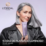 platinum grey toner treatment White Pearl for white hair with grey