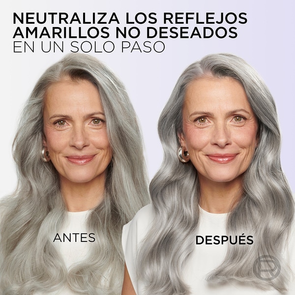 platinum grey toner treatment White Pearl for white hair with grey
