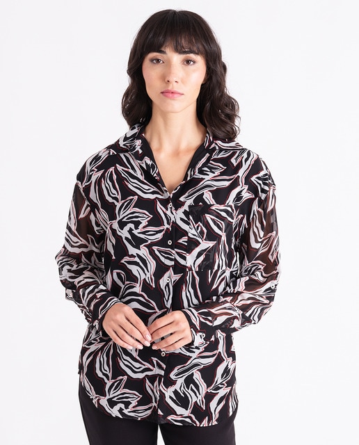 Imagem 0 de Blusa com estampado floral