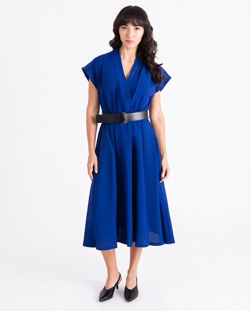 Imagem 0 de Vestido midi com cinto