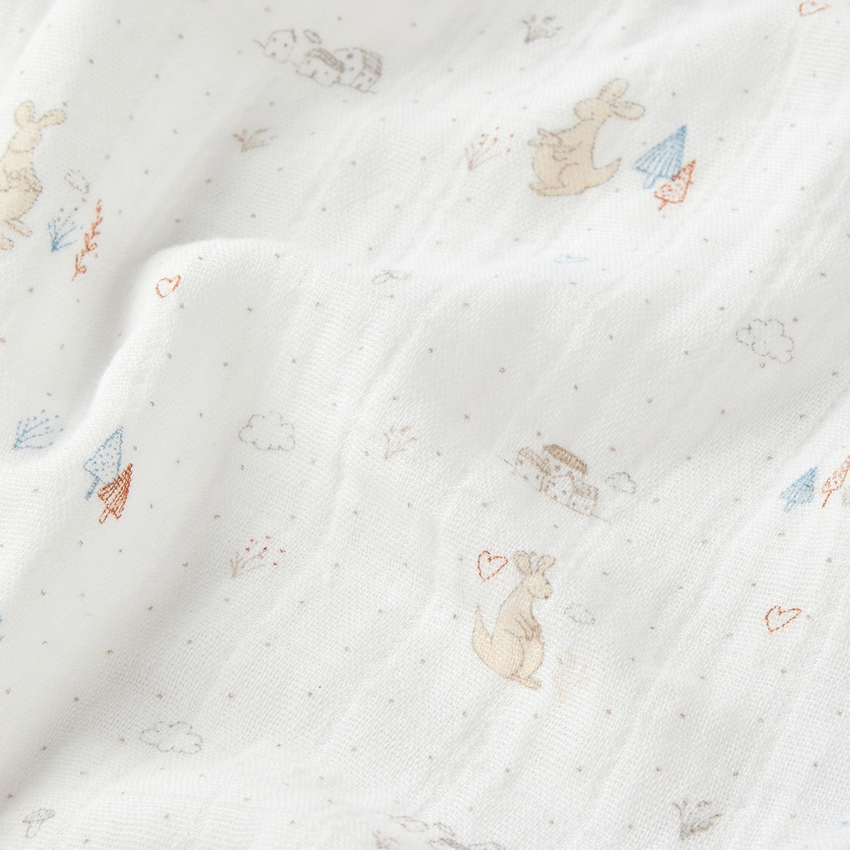 Musselina Amore Canguru - 120x120 cm Natural-2