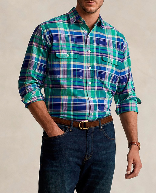 Imagen 0 de Camisa de hombre de oxford Classic fit tallas grandes