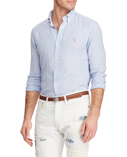 Imagen 0 de Camisa de hombre de lino Classic fit