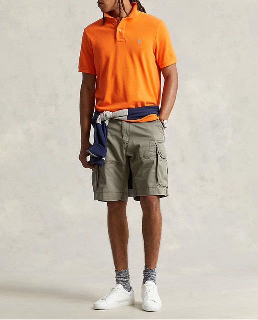 Imagen 0 de Pantalón cargo corto de hombre en tejido sarga