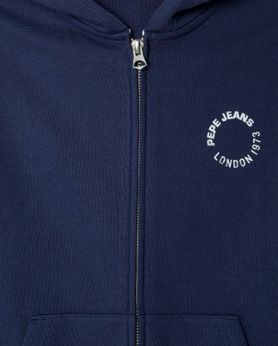 Sweatshirt com Capuz Yael Azul-marinho-3