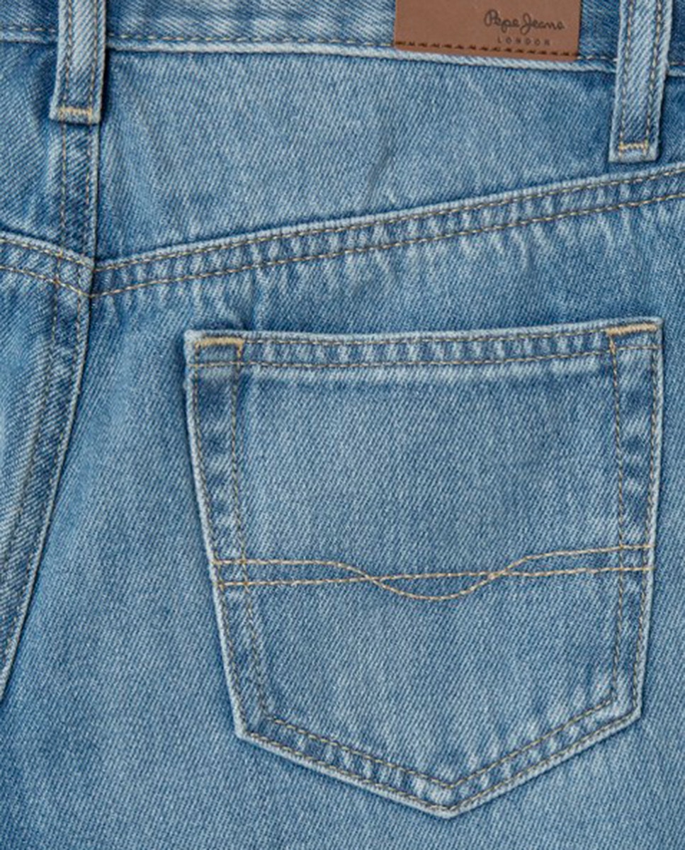 Jeans Baggy Fit Azul-4