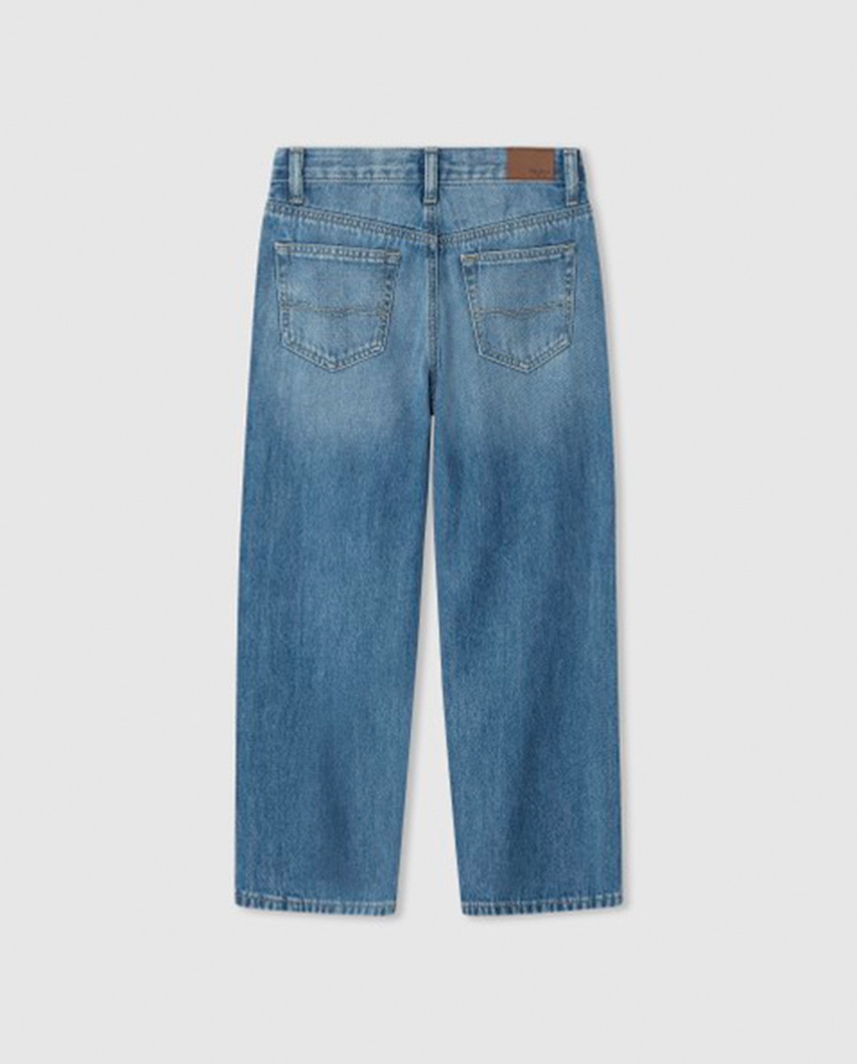 Jeans Baggy Fit Azul-2