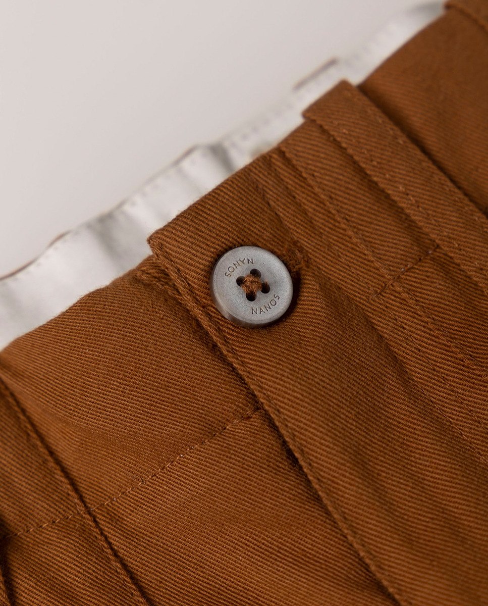 Calça de rapaz Camel-4