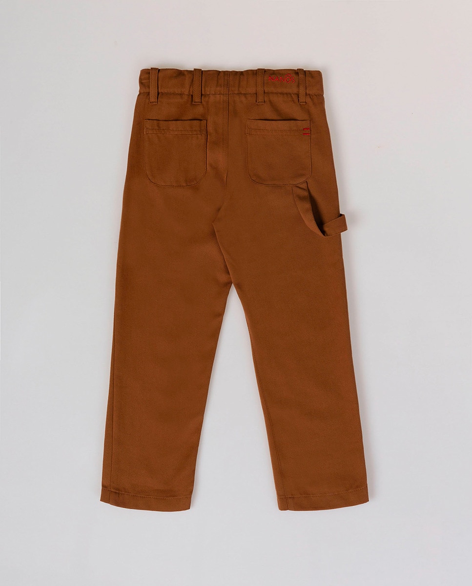 Calça de rapaz Camel-2