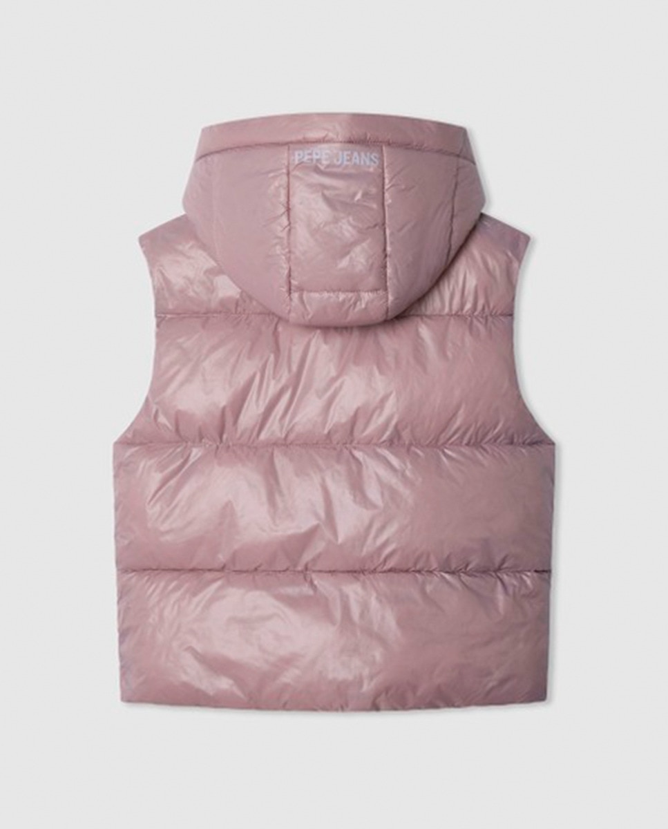 Colete Acolchoado Vest Rosa-2