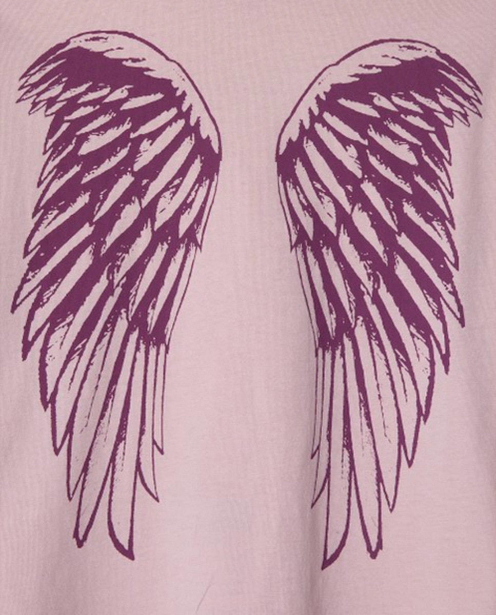 Camisola de Manga Comprida Ally Rosa-4