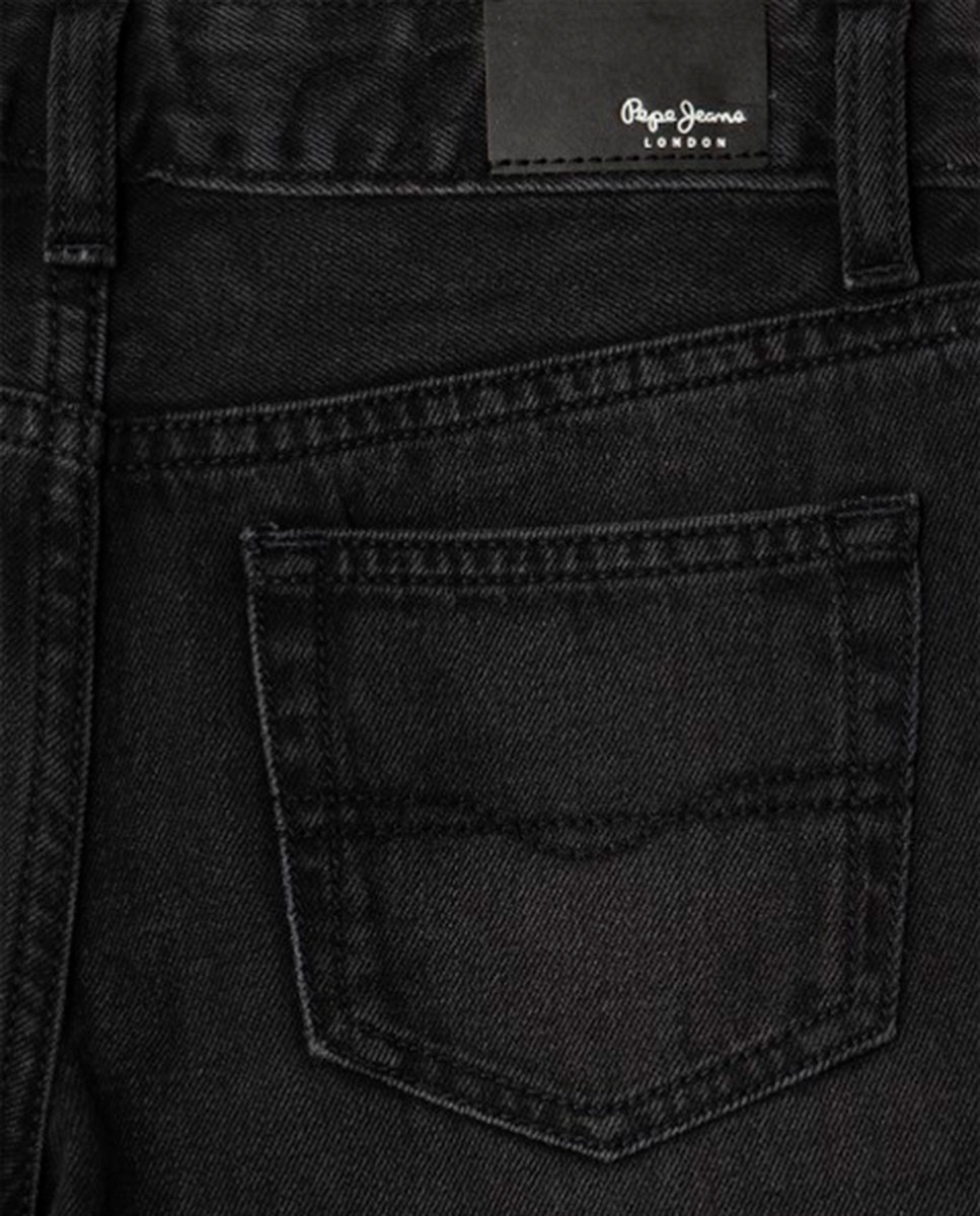 Jeans com Tachas Lexy Black Studs Preto-4