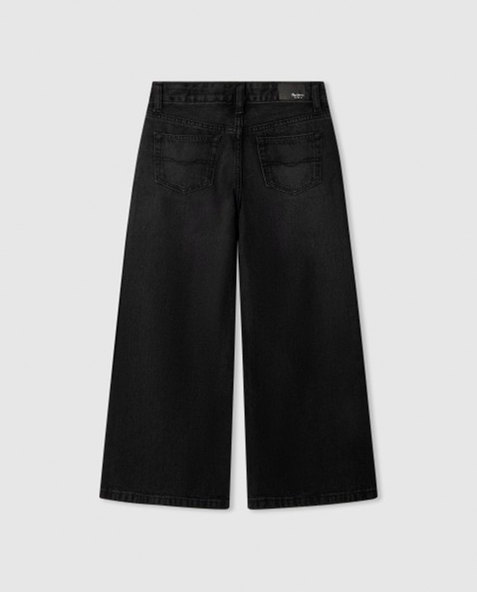 Jeans com Tachas Lexy Black Studs Preto-2