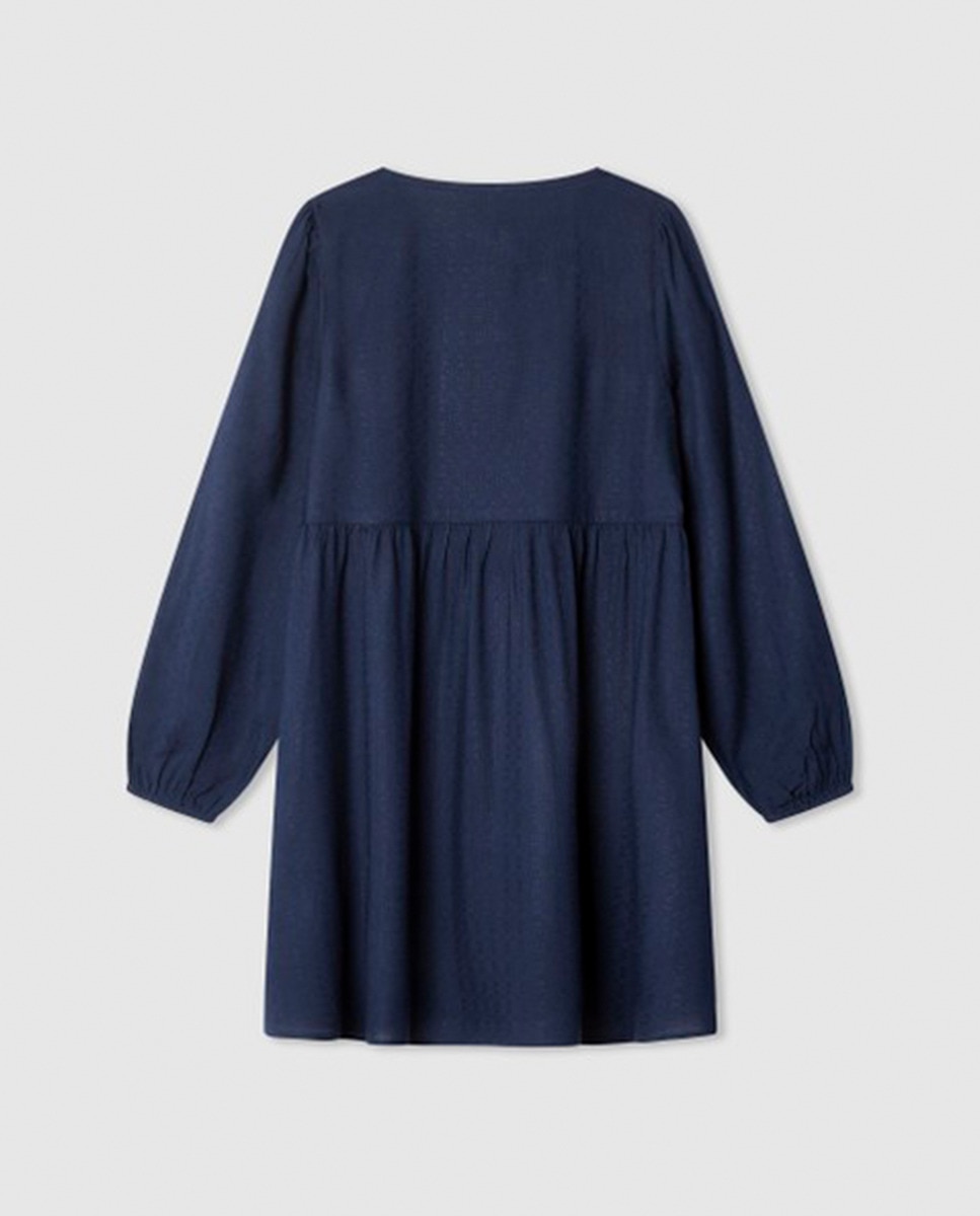 Vestido Curto Dana Azul-marinho-2