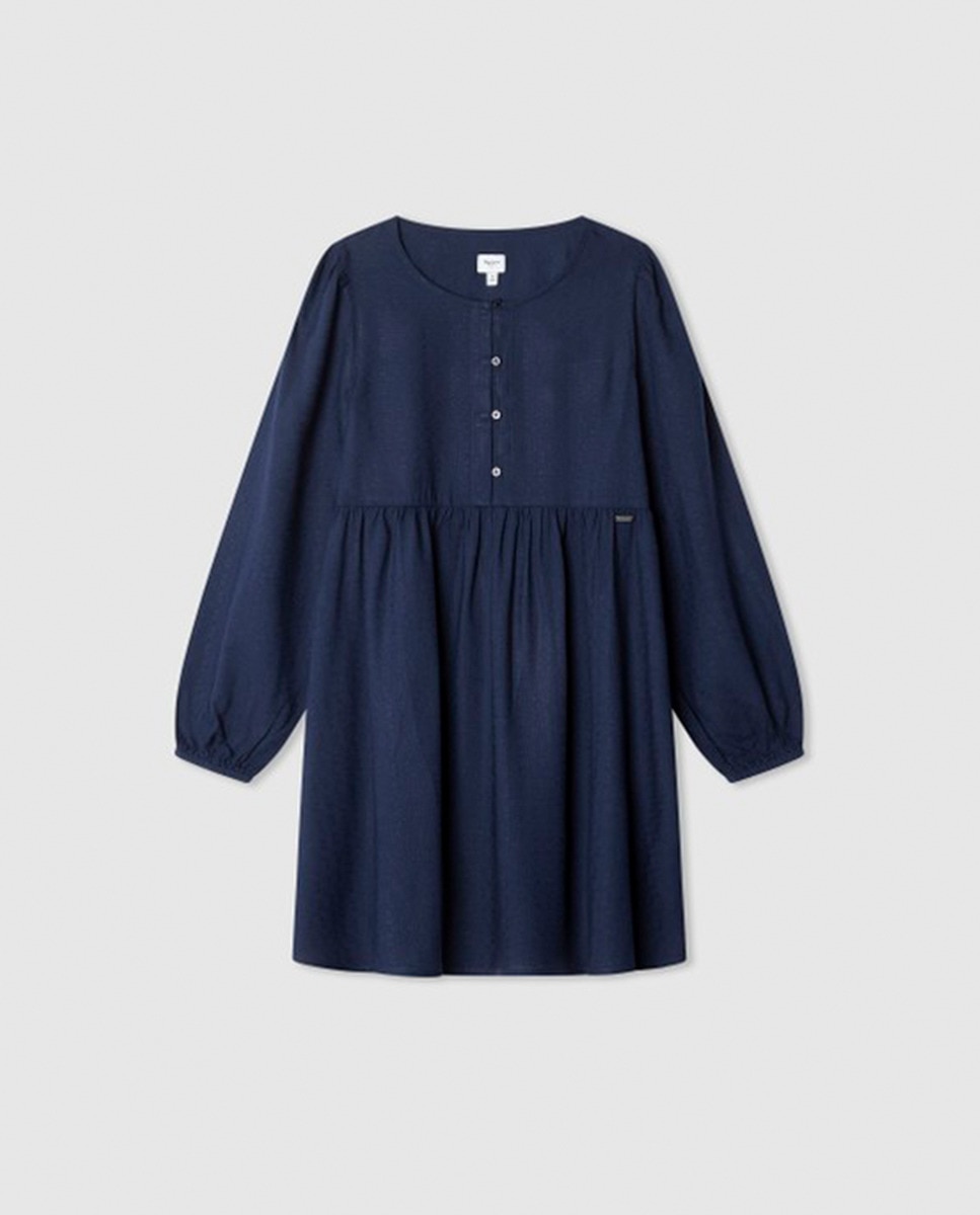 Vestido Curto Dana Azul-marinho-1