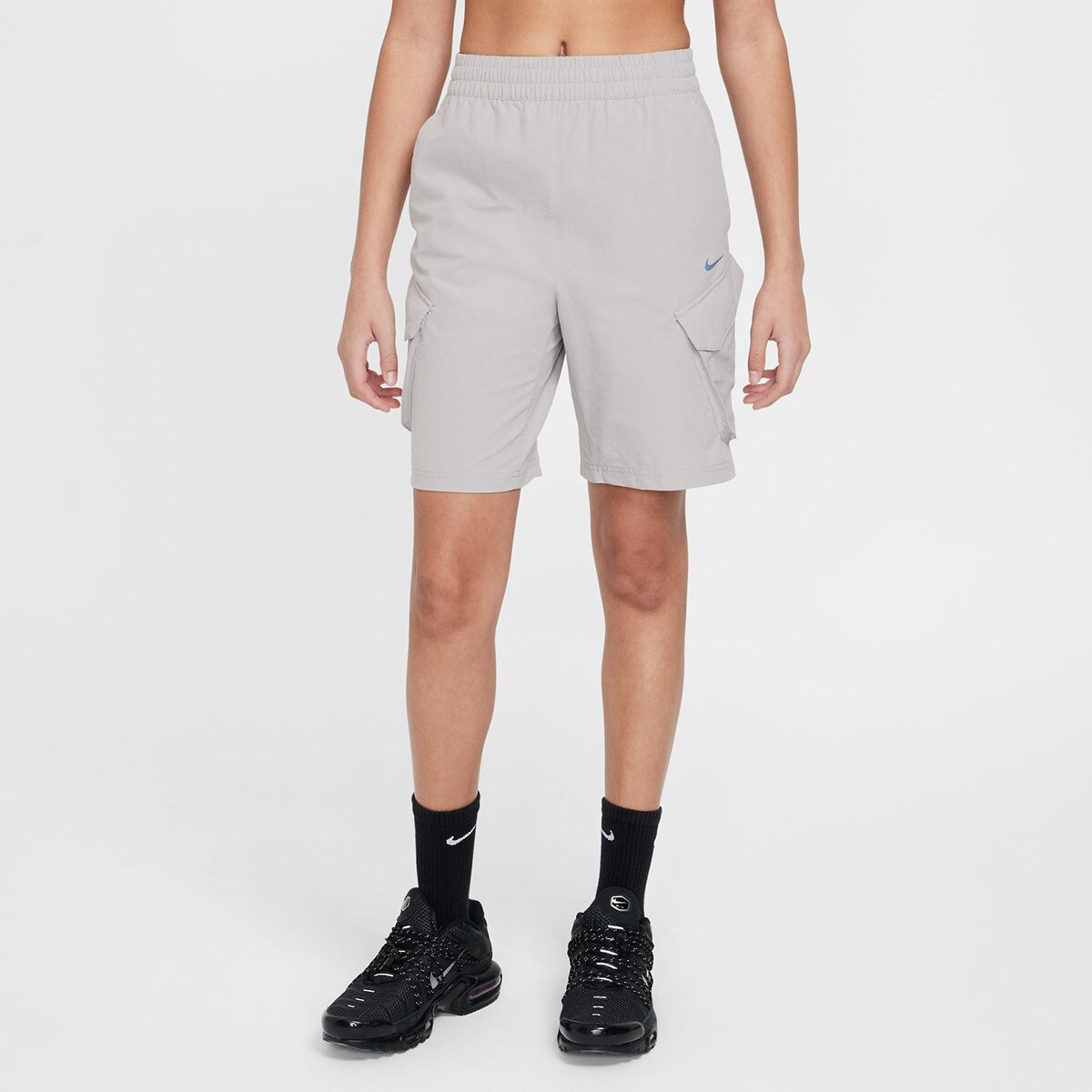 Calções de Criança Sportswear City Utility Cinzento-3