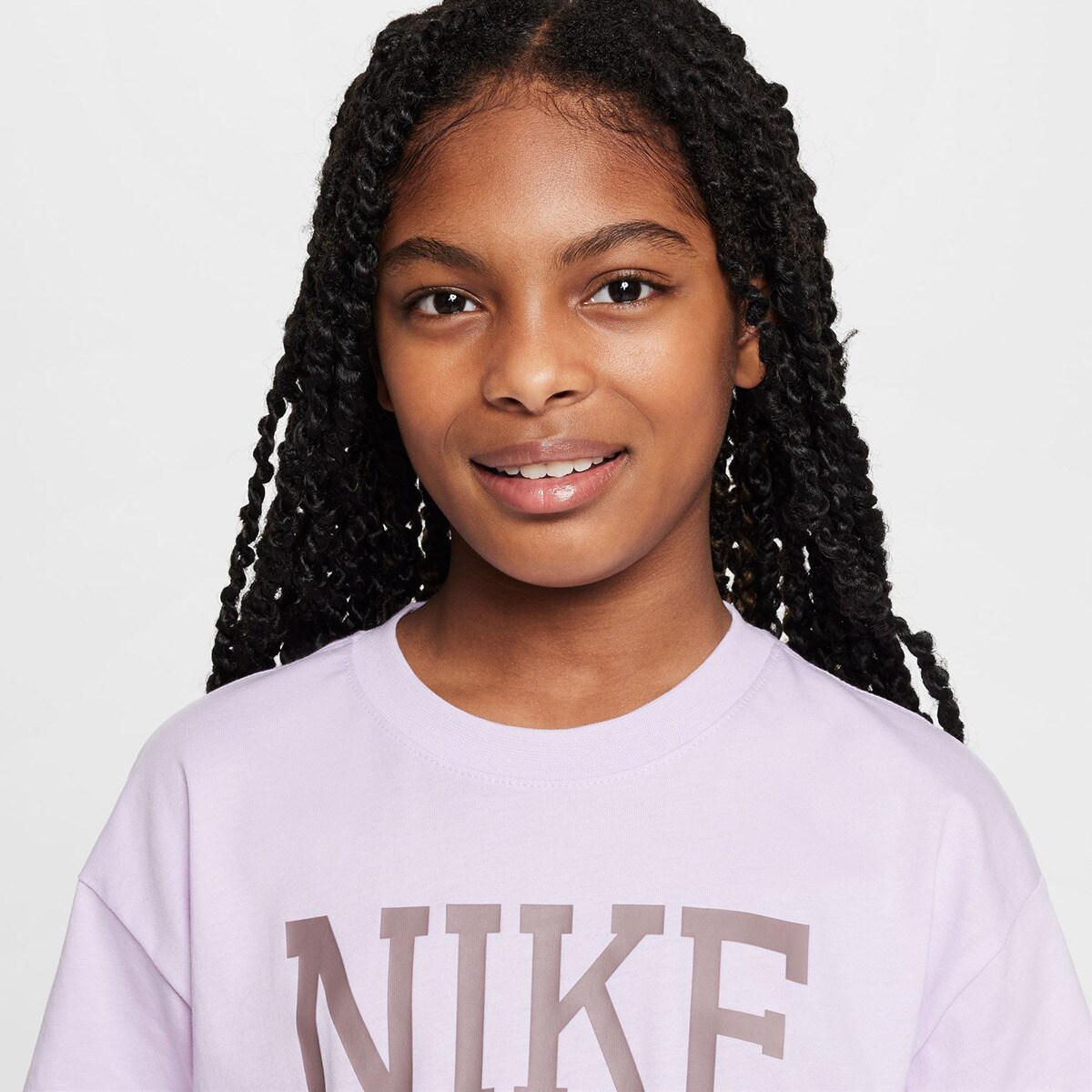 T-shirt de Menina Graphic Star Violeta-4