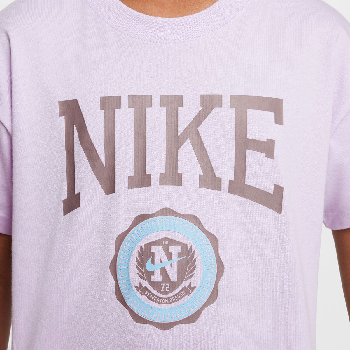 T-shirt de Menina Graphic Star Violeta-3