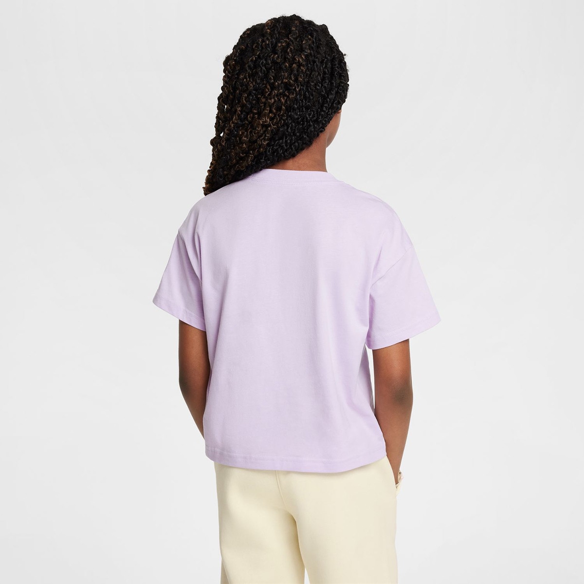 T-shirt de Menina Graphic Star Violeta-2
