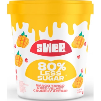 Gelado Vegetal Mango Tango & Red Velvet Crunchy Affair embalagem 450 ml - Swee