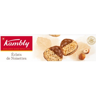 Bolachas Eclats Noisette embalagem 100 g - Kambly