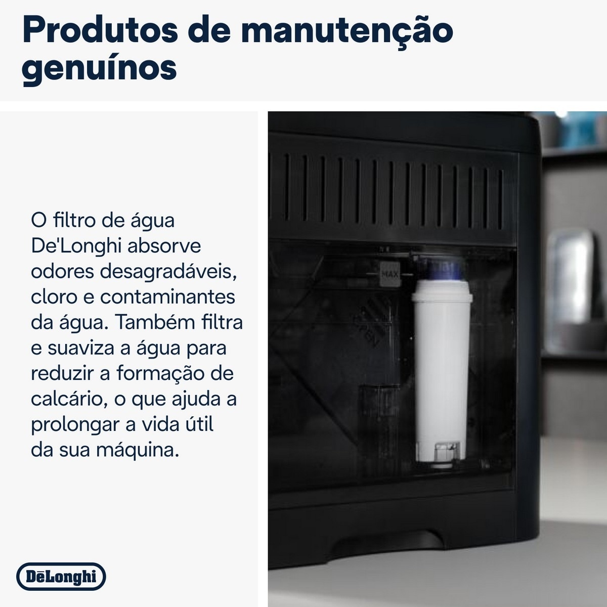 Acessório Filtro de Água e Descalcificante De'Longhi DLSC002 para Máquinas Espresso 5