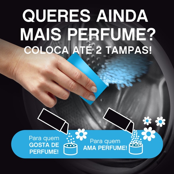 Intensificador de Perfume Pérolas  Unstoppables Alpine embalagem 195 g