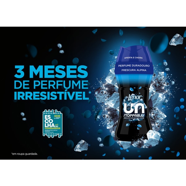 Intensificador de Perfume Pérolas  Unstoppables Alpine embalagem 195 g