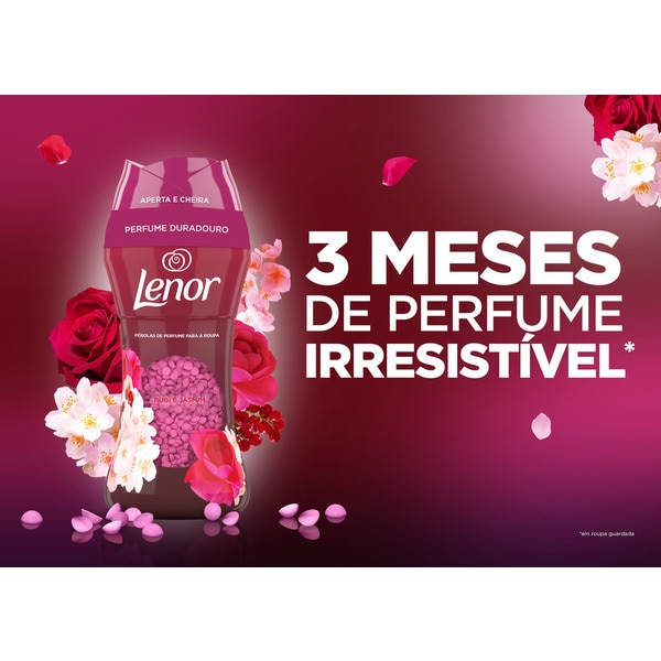 Intensificador de Perfume Pérolas Rubi e Jasmin embalagem 195 g