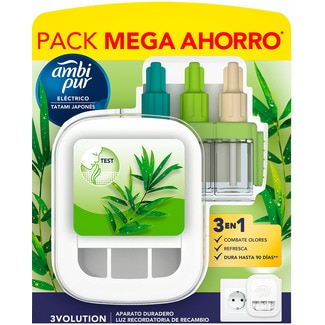 Ambientador Elétrico 3volution Tatâmi do Japão embalagem 20 ml - Ambipur