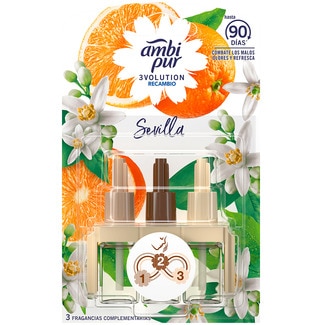 Ambientador Recarga Elétrico 3volution Sevilha embalagem 20 ml - Ambipur