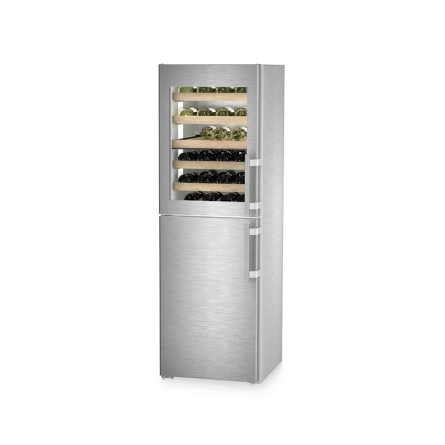 Imagem 0 de Garrafeira e Arca Congeladora Liebherr SWNstd 529i No Frost - Aço Inoxidável