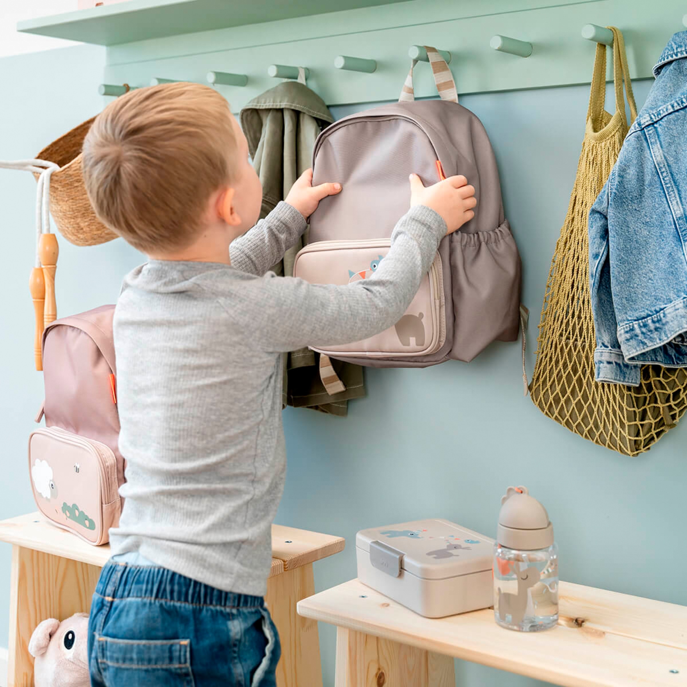 Botella con pajita Done by Deer tritan 280ml Arena-5