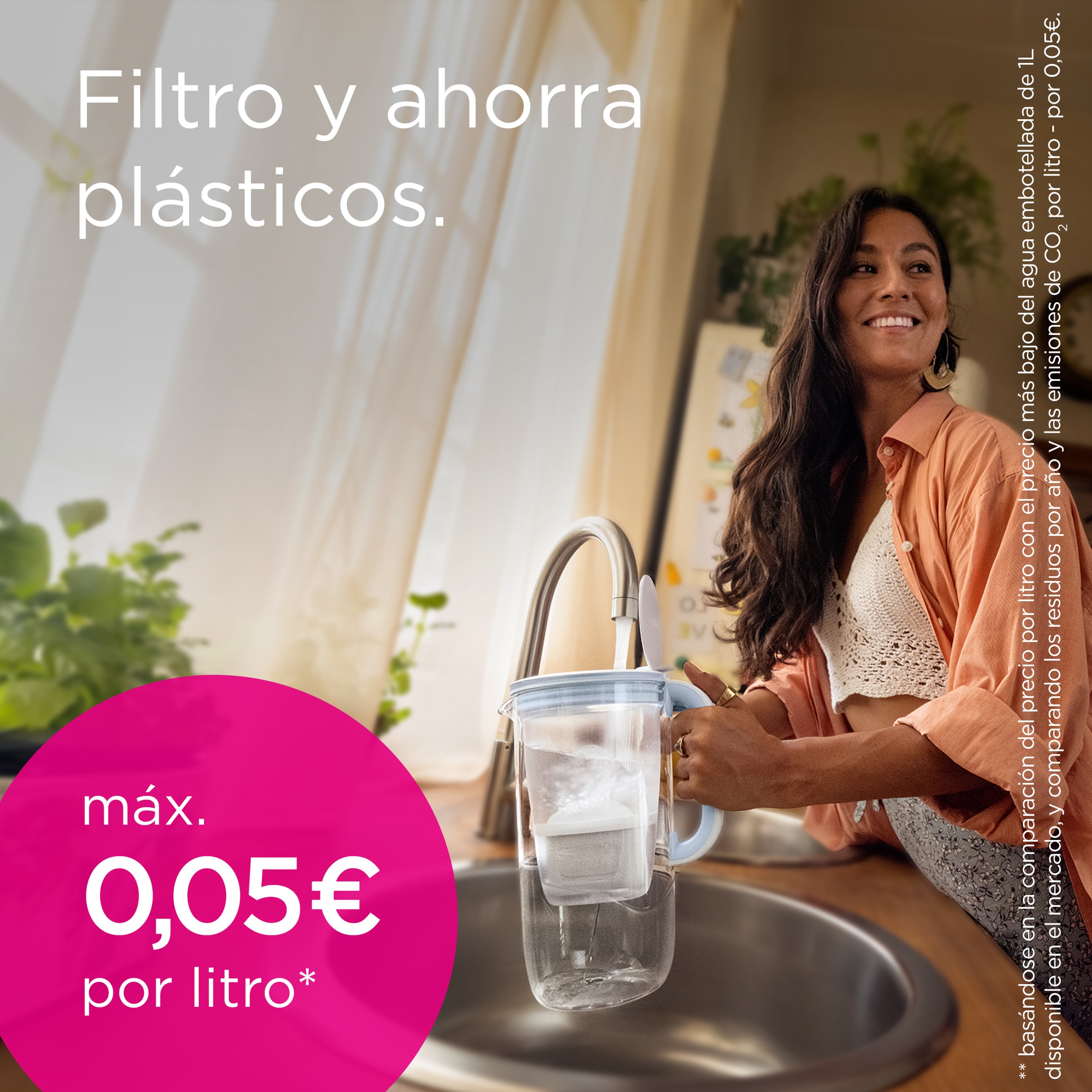 Pack 4 filtros de agua Experto en cal Maxtra Pro Brita Blanco-6